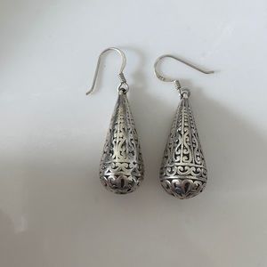 Silver dangle earrings from TJ Maxx